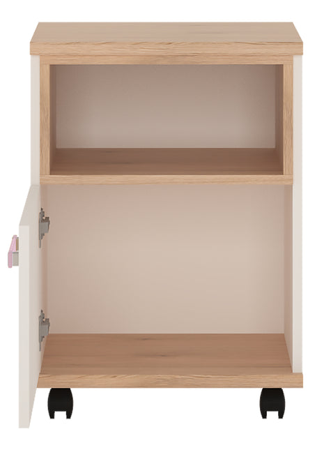 4KIDS 1 Door Desk Mobile with Lilac Handles