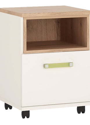 4KIDS 1 Door Desk Mobile with Lemon Handles