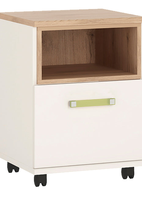 4KIDS 1 Door Desk Mobile with Lemon Handles