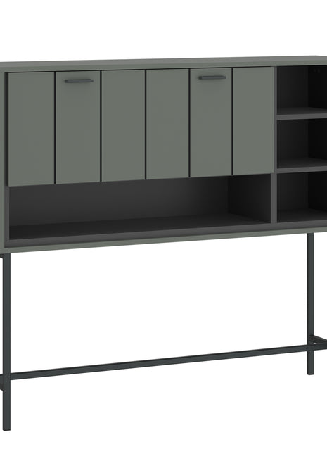 Arundel Bar Table 1 Flap in Green/Grey
