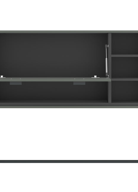 Arundel Bar Table 1 Flap in Green/Grey