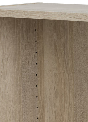 Basic Tall Wide Bookcase (4 Shelves) in Oak