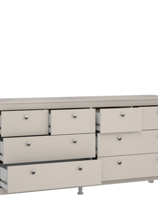 Madrid Double Dresser 4+4 Drawers in Cashmere