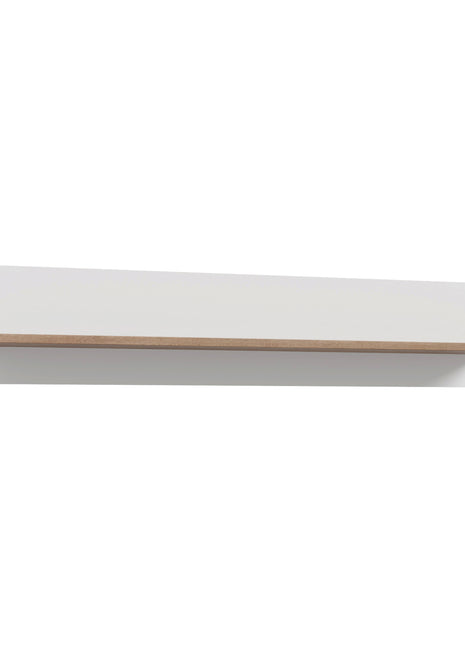 Wensley Wall Shelf in Light Grey and Oak