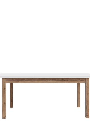 Wensley Dining Table in Light Grey and Oak