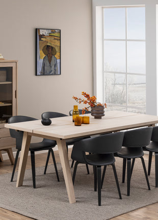A-Line Rectanglar Dining Table in White Oak