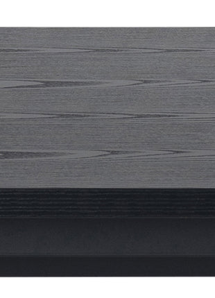 Angus Dining Table in Black 200x74cm Included 4 Carrie Swivel Dining Chairs in Sand