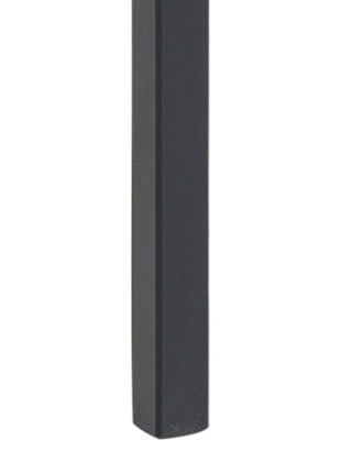 Angus Dining Table in Black 200x74cm Included 4 Carrie Swivel Dining Chairs in Sand