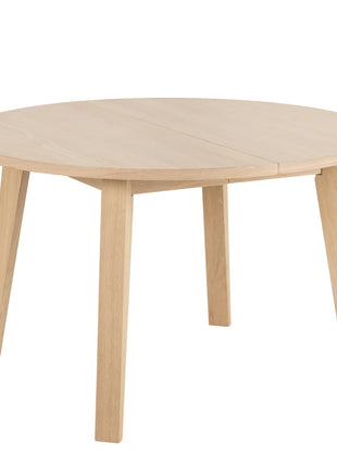 A-Line Round Dining Table in White Oak