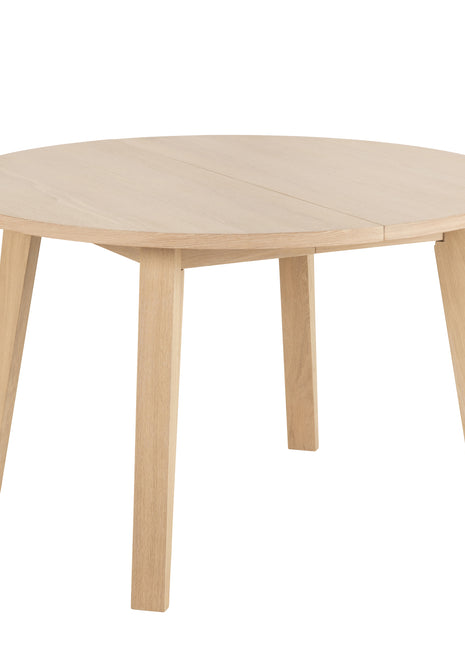 A-Line Round Dining Table in White Oak