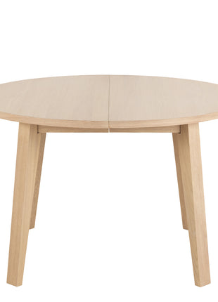 A-Line Round Dining Table in White Oak