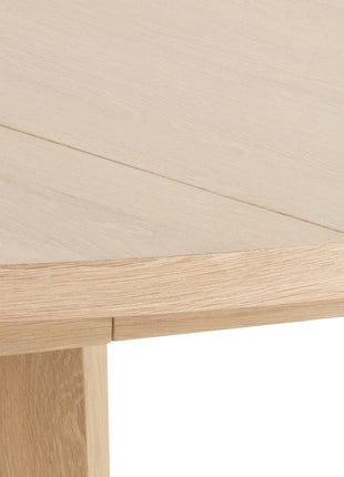A-Line Round Dining Table in White Oak