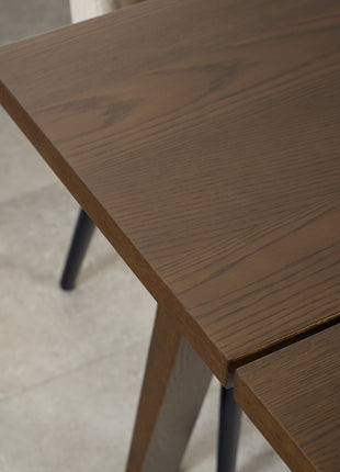 A-Line Rectanglar Dining Table in Smoked Oak