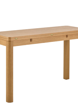 Southampton Extendable Rectangular dining table in Matt Oak 45/90 x 120 cm