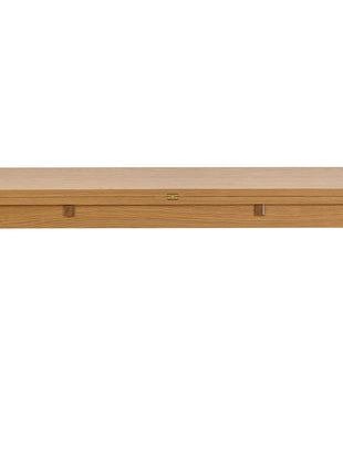 Southampton Extendable Rectangular dining table in Matt Oak 45/90 x 120 cm