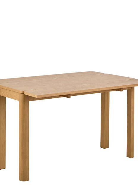 Southampton Extendable Rectangular dining table in Matt Oak 45/90 x 120 cm