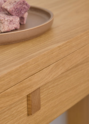 Southampton Extendable Rectangular dining table in Matt Oak 45/90 x 120 cm