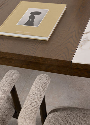 Southampton Extension Leaf in Smoked Oak Veneer Set of 2