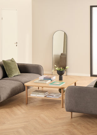 Westham 3 Seater Sofa in Fay Dusty Brown Fabric