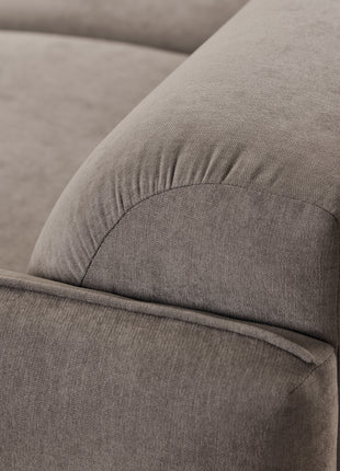 Westham 3 Seater Sofa in Fay Dusty Brown Fabric