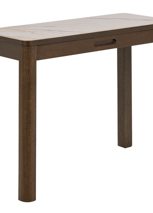 Southampton Console Table 1 Drawer in Cream Ceramic