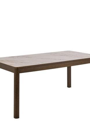 Southampton Dining Table in Cream Ceramic 180x75cm