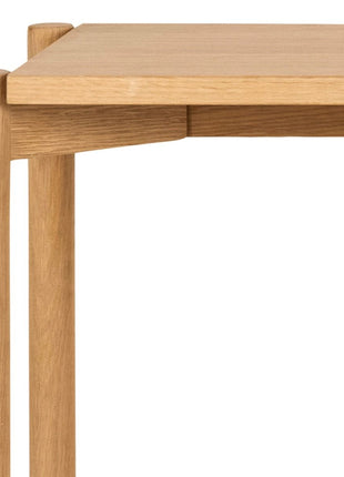 Braidwood Bookcase with 4 Shelves in Oak