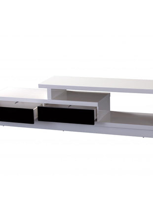 Abberly High Gloss TV Cabinet White