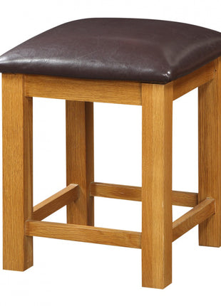Acorn Solid Oak Dressing Table Stool