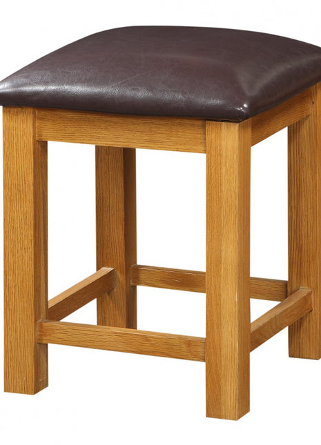 Acorn Solid Oak Dressing Table Stool