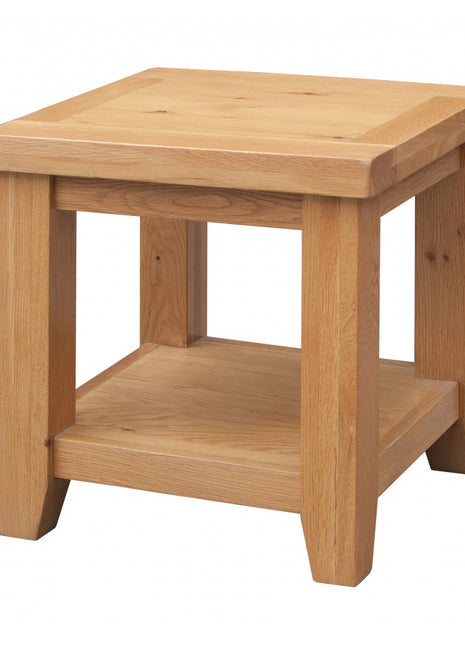 Acorn Solid Oak Lamp Table