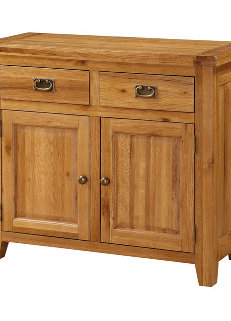 Acorn Solid Oak Sideboard Small 2 Doors