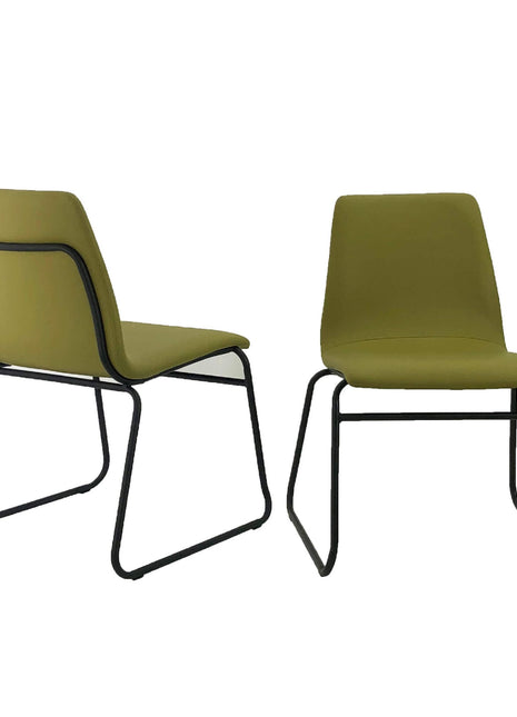 Albion PU Chairs Green Sold in 6's