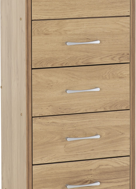 Charles 5 Drawer Narrow Chest