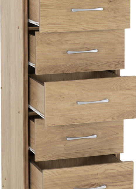 Charles 5 Drawer Narrow Chest