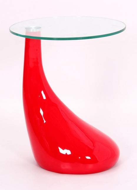 Chilton Lamp Table Red