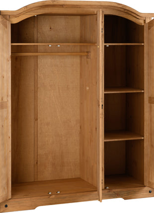 Corona 3 Door Wardrobe