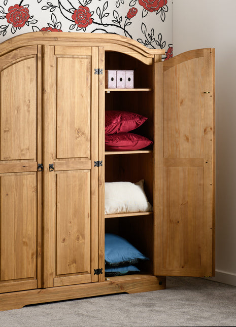 Corona 3 Door Wardrobe