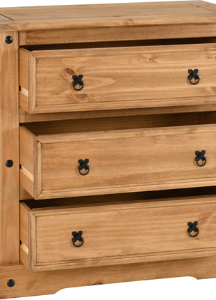 Corona 3 Drawer Chest