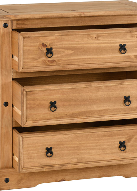 Corona 3 Drawer Chest