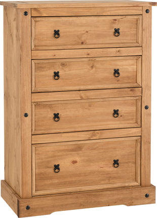 Corona 4 Drawer Chest