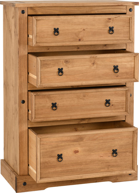 Corona 4 Drawer Chest