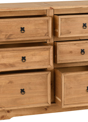 Corona 6 Drawer Chest