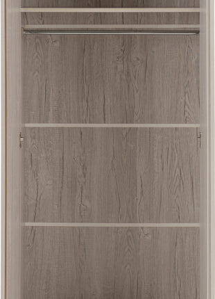 Malvern 2 Door Wardrobe Urban Snow