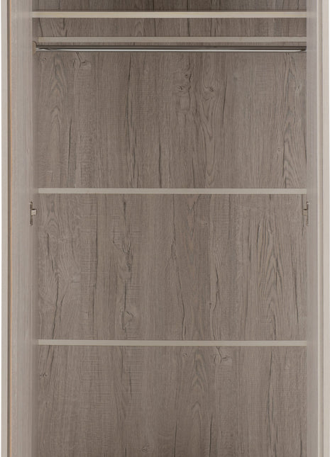 Malvern 2 Door Wardrobe Urban Snow