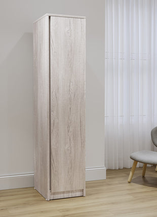 Malvern 1 Door Wardrobe Urban Snow