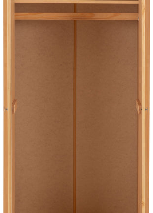 Oslo 2 Door Wardrobe Antique Pine