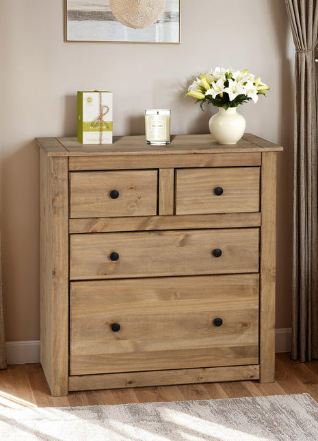 Panama 2+2 Drawer Chest