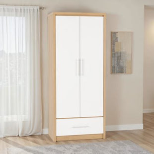 Seville 2 Door 1 Drawer Wardrobe