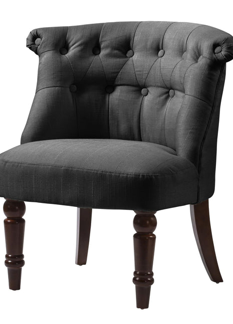 Alderwood Fabric Chair Black (2s)